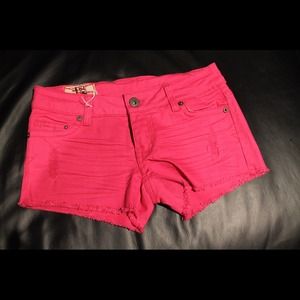 Pink Jean Shorts, BRAND NEW!