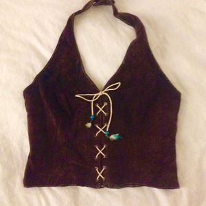 Halter Pocahontas Top with matching skirt