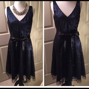 Boomingdale Dept V neck Evening Dress.