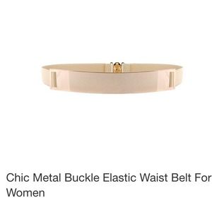 Metal elastic belt