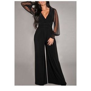 All black sexy jumper