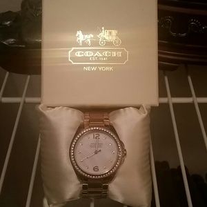 Coach Rose Gold Watch