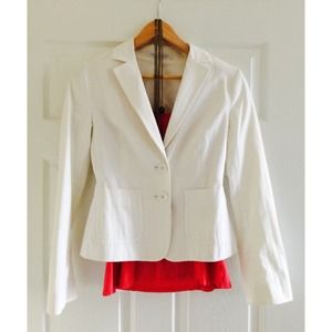 Express white blazer