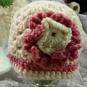 Handmade crocheted hat