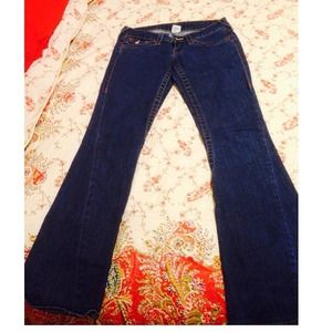 Womans true religion flare jeans