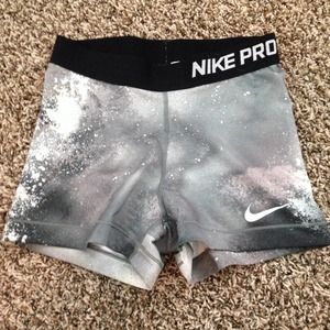 Galaxy printed Nike Pros