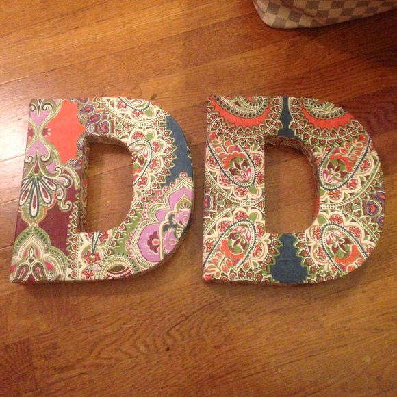 World Market  decorative letters