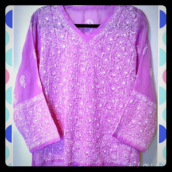 Lucknow chikankari kurta