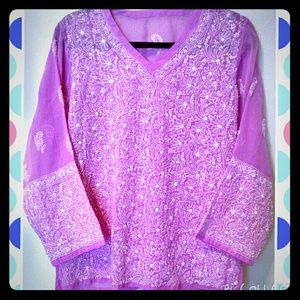 Lucknow chikankari kurta