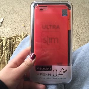 iphone 6 plus spigen air skin case