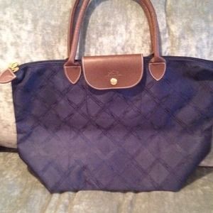New Authentic  Longchamp Le Pilage Navy