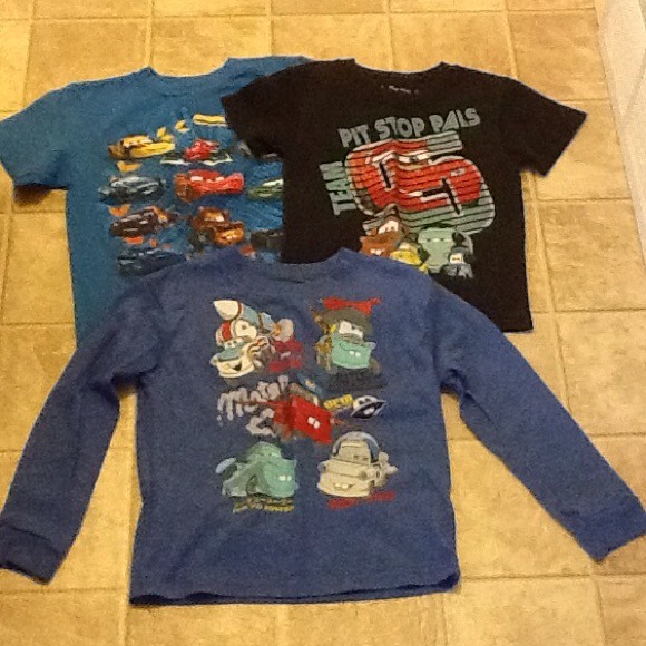 Boys 4T Cars shirts