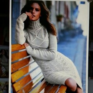 Victoria's Secret BLACK Sweater Dress