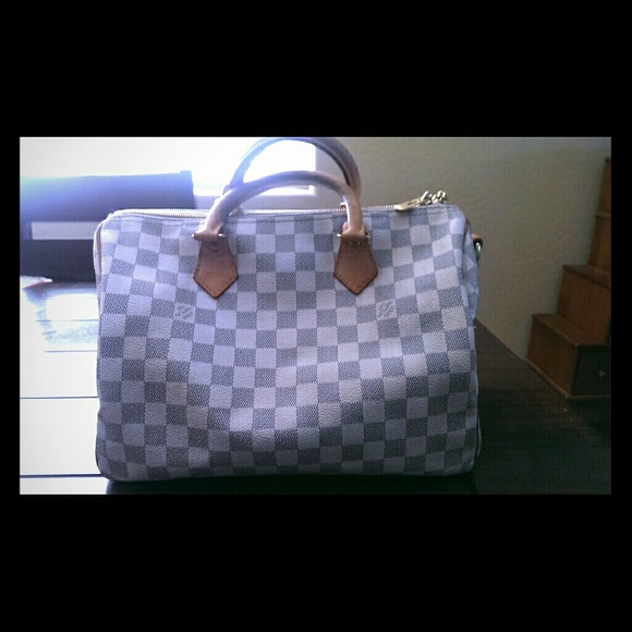 Louis Vuitton Damier Azur bandouliere Speed 30