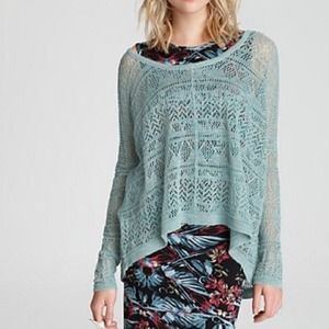 Free People Crochet Sweater