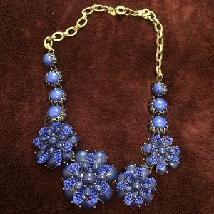 J. Crew flower necklace
