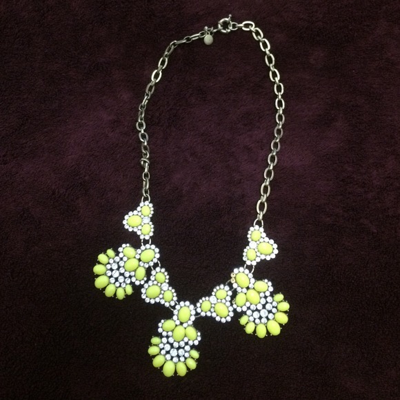 J. Crew flower necklace