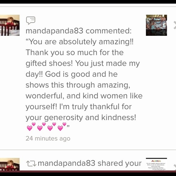 What a special Posher @mandapanda83 is!  Visit her