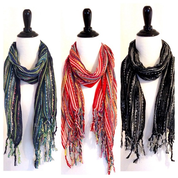 Sparkly Lightweight Scarves