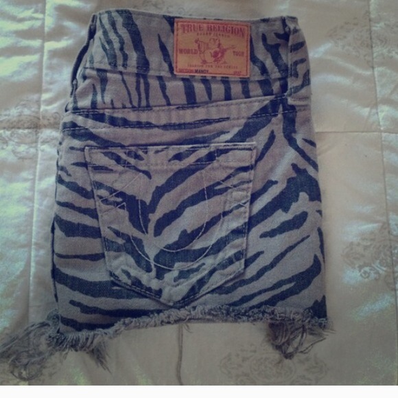 True religion jean skirt