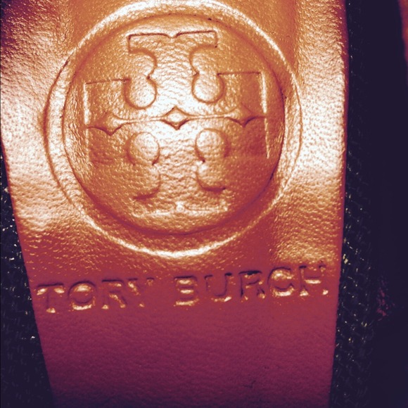 Tory Burch Burlap Ankle Strap Heels Size 6 /36 - Picture 4 of 4