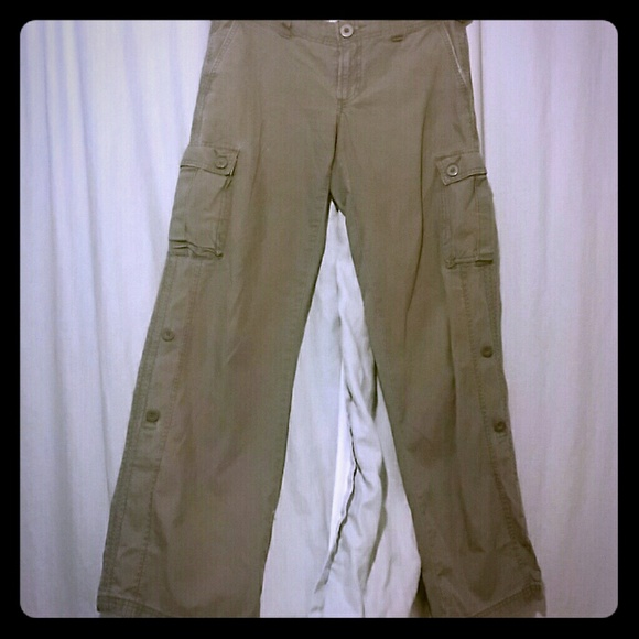 Adjustable length cargo pants