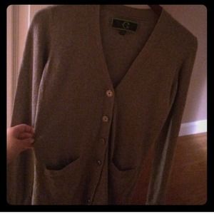 C wonder cardigan gray