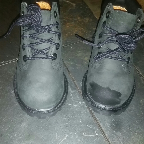 Toddler Black Timberland
