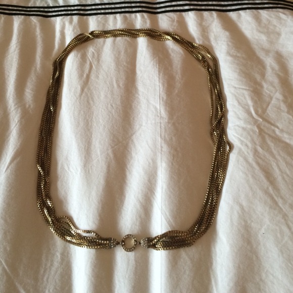 Jcrew gold chain necklace