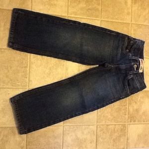 Boys size 5 slim Levi jeans adjustable waist