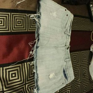 Womens denim skirt