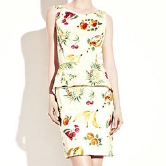 Betsey Johnson tropical fruit dress
