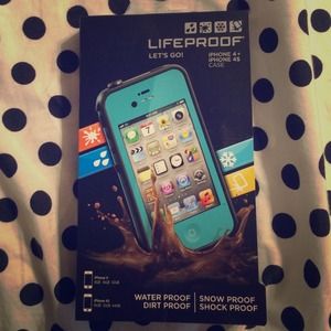 iPhone 4/4s LIFEPROOF Teal Case