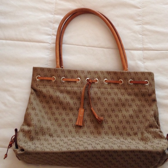 Dooney & Burke tassel tote