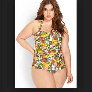 Floral swimsuit