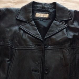 Jones New York Leather jacket
