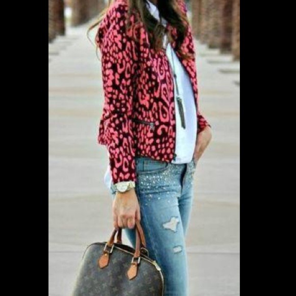 Gap Animal Print Jacket! - Picture 1 of 4