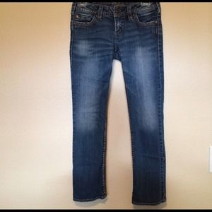 Silver Pioneer Flood Jeans