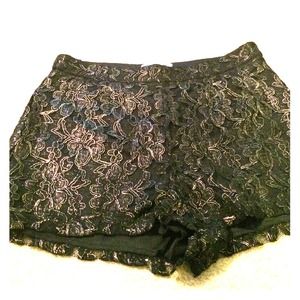 LUSH lace shorts