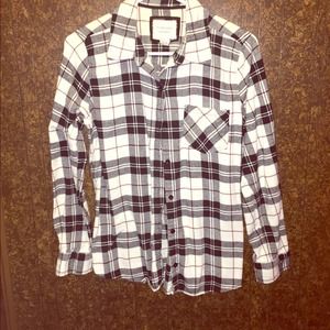 Forever 21 flannel plaid shirt
