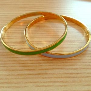 Set of 2 J Crew Bangles