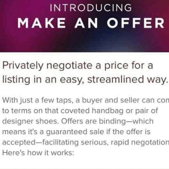 Offer