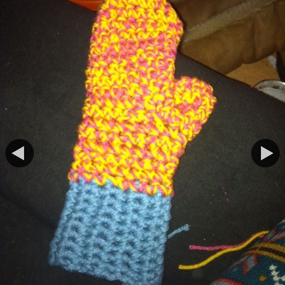 Hand made mittens any color and size