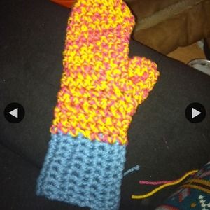 Hand made mittens any color and size