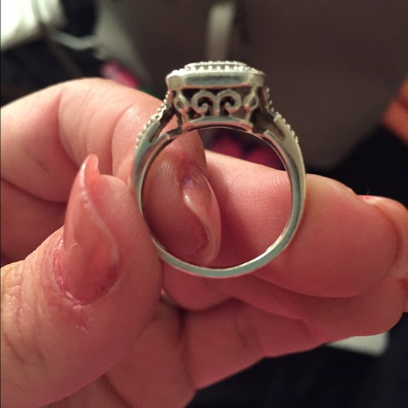 Diamond Ring size 7 - Picture 2 of 3