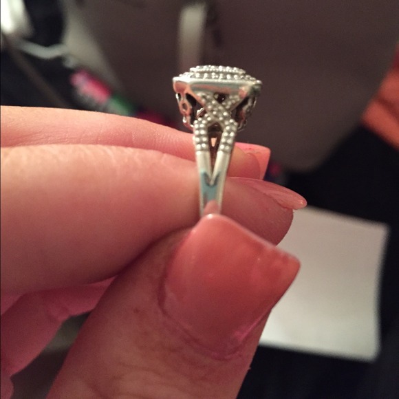 Diamond Ring size 7 - Picture 3 of 3