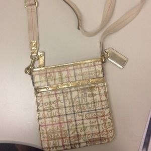Coach cross body bag