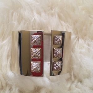 Cuff rhinestone bracelet