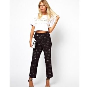 ASOS spotted blurred pants