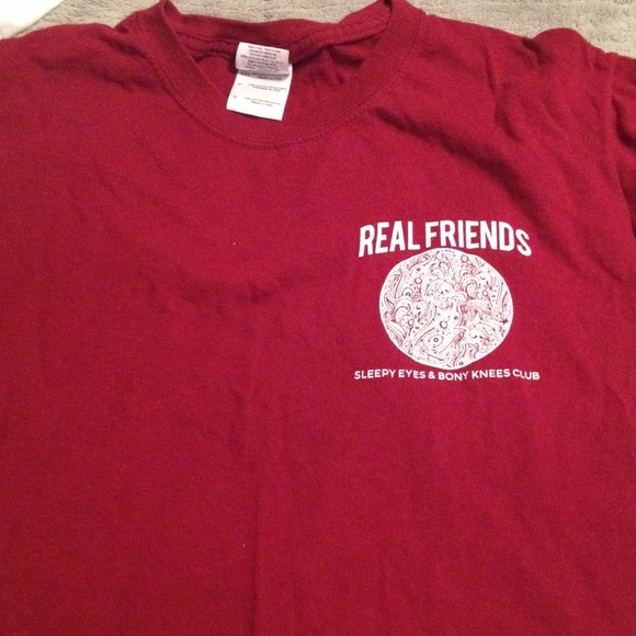 Red Real Friends Tshirt